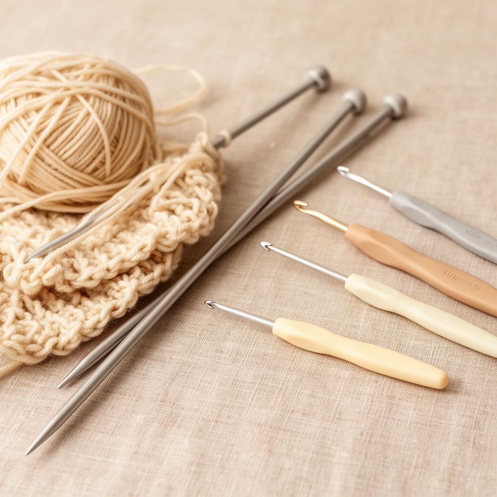 Studio yarns and tools