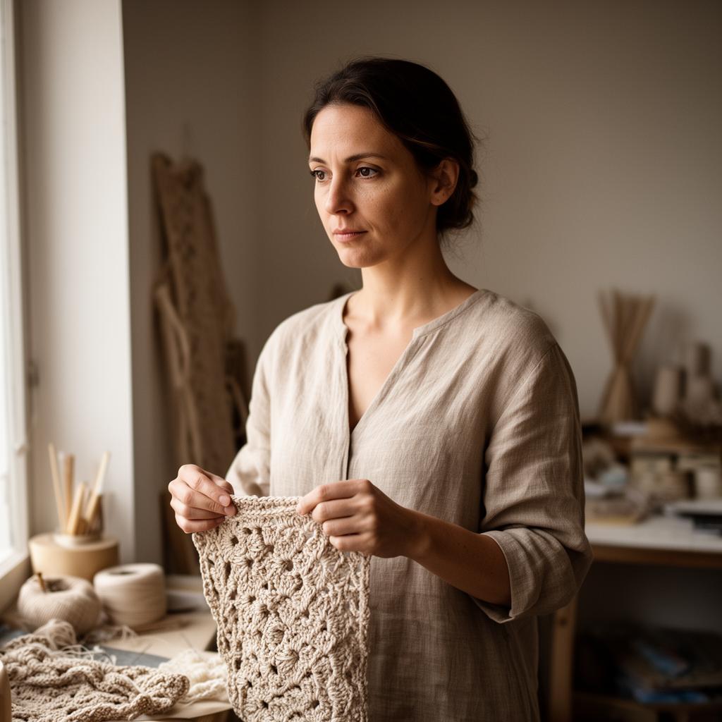 Nino Kurdadze, textile artist